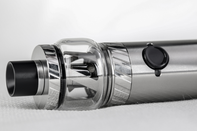vape device on close up