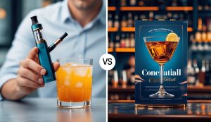 ecig advertising vs alcohol